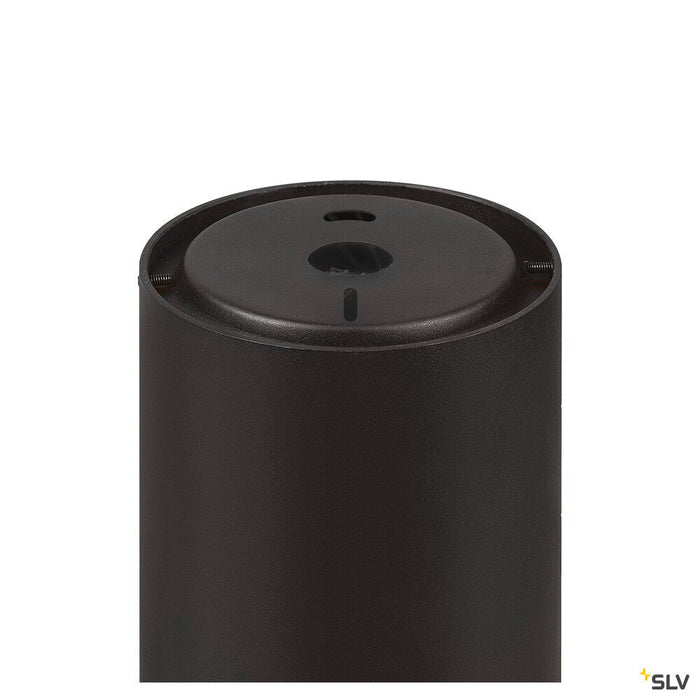 NUMINOS XL PHASE, black ceiling mounted light, 36W 2700K 24°