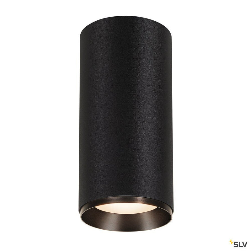 NUMINOS XL PHASE, black ceiling mounted light, 36W 4000K 36°