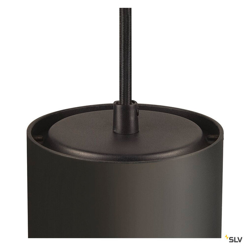 NUMINOS XL PHASE, black pendant light, 36W 2700K 36°