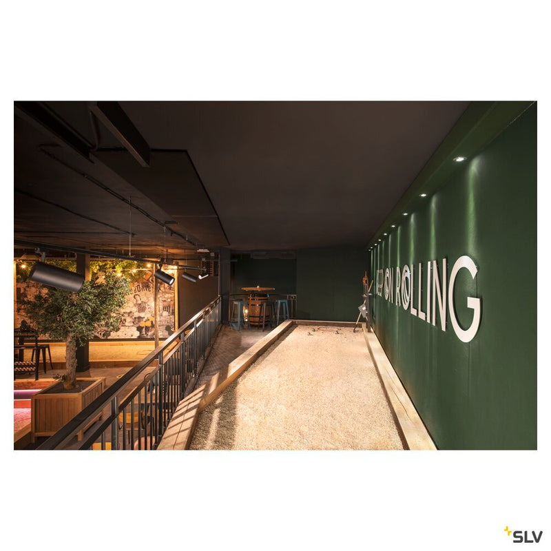 NUMINOS XL PHASE, black 3-phase spot, 36W 2700K 60°