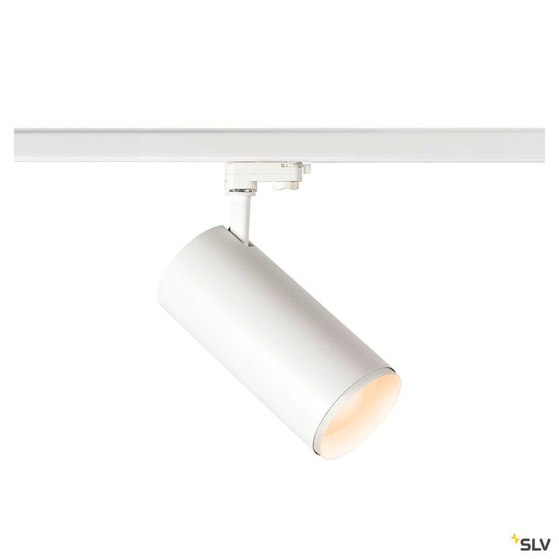 NUMINOS XL PHASE, white / black 3-phase spot, 36W 3000K 36°