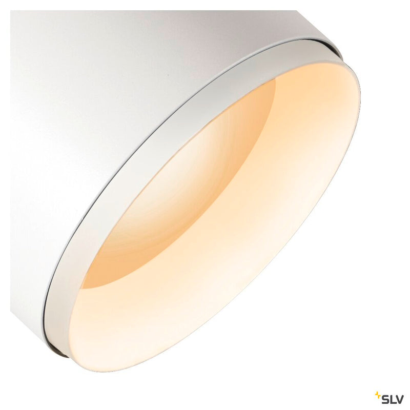 NUMINOS XL PHASE, white / black 3-phase spot, 36W 3000K 36°