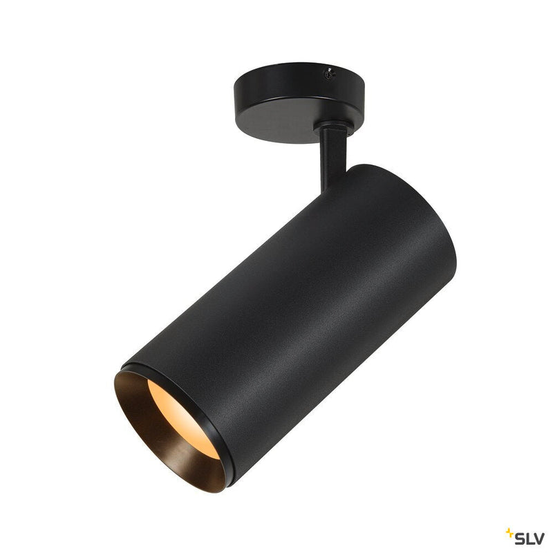 NUMINOS SPOT DALI XL, black ceiling mounted light, 36W 2700K 24°