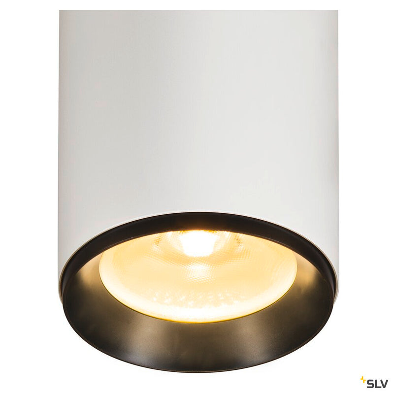 NUMINOS DALI XL, white / black pendant light, 36W 3000K 24°