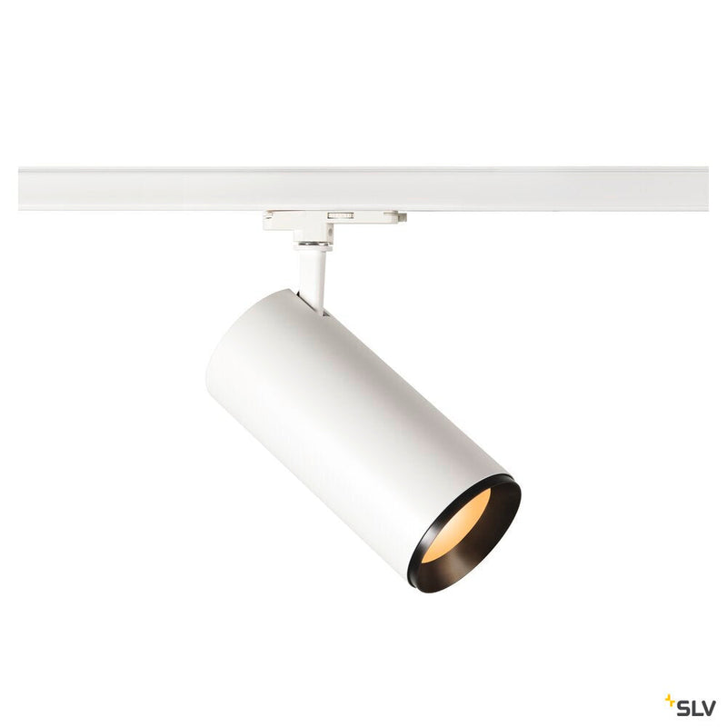 NUMINOS DALI XL, white / black 3-phase spot, 36W 2700K 36°