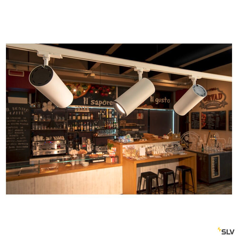 NUMINOS DALI XL, white / black 3-phase spot, 36W 3000K 60°