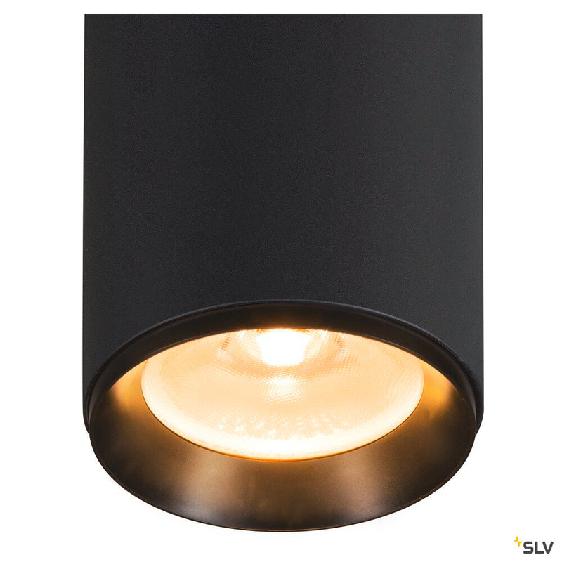 NUMINOS SPOT XL PHASE, black ceiling mounted light, 36W 2700K 24°