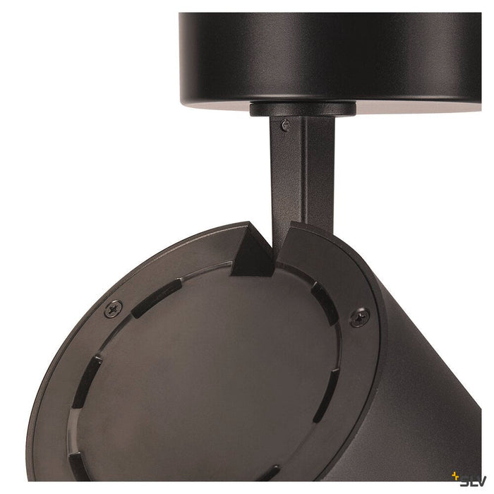 NUMINOS SPOT XL PHASE, black ceiling mounted light, 36W 2700K 60°