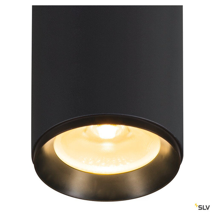 NUMINOS SPOT XL PHASE, black ceiling mounted light, 36W 3000K 24°