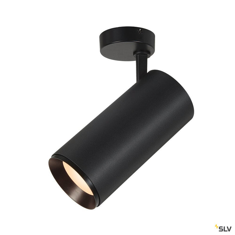 NUMINOS SPOT XL PHASE, black ceiling mounted light, 36W 3000K 36°