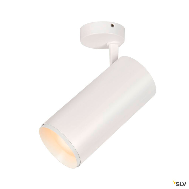 NUMINOS SPOT XL PHASE, white / black ceiling mounted light, 36W 3000K 36°