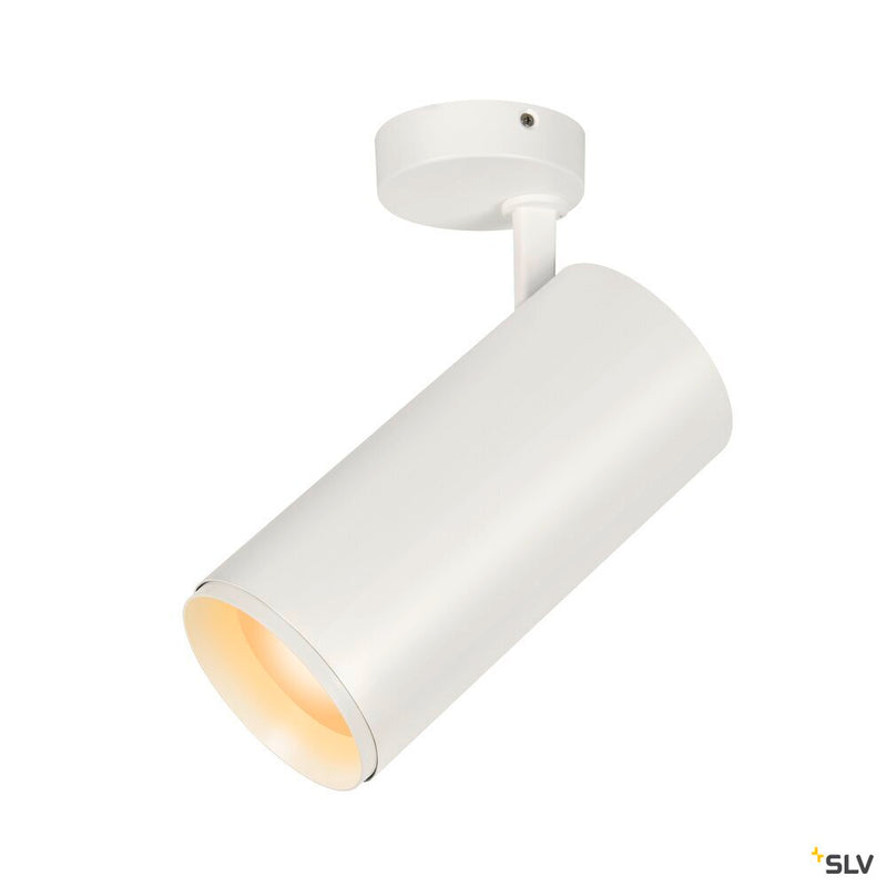 NUMINOS SPOT XL PHASE, white / black ceiling mounted light, 36W 3000K 60°