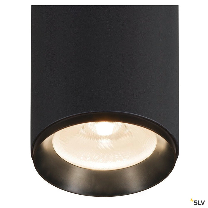 NUMINOS XL PHASE, black ceiling mounted light, 36W 60°