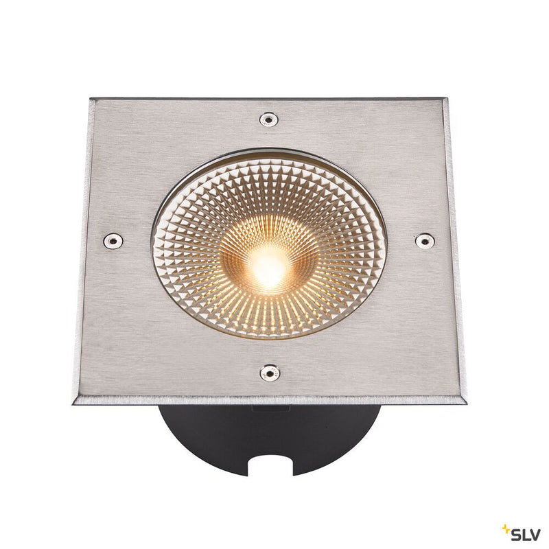 ROCCI 200 EL square, black in-ground light 16W 3000K 120°