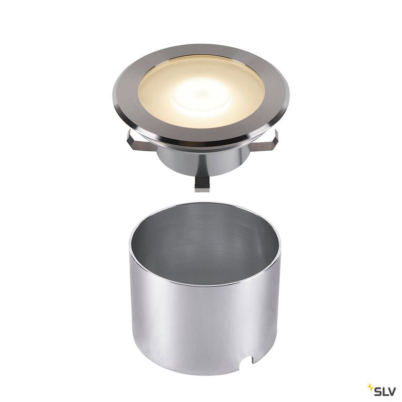 DASAR FLAT 120 EL, stainless steel in-ground light, 7W 3000K