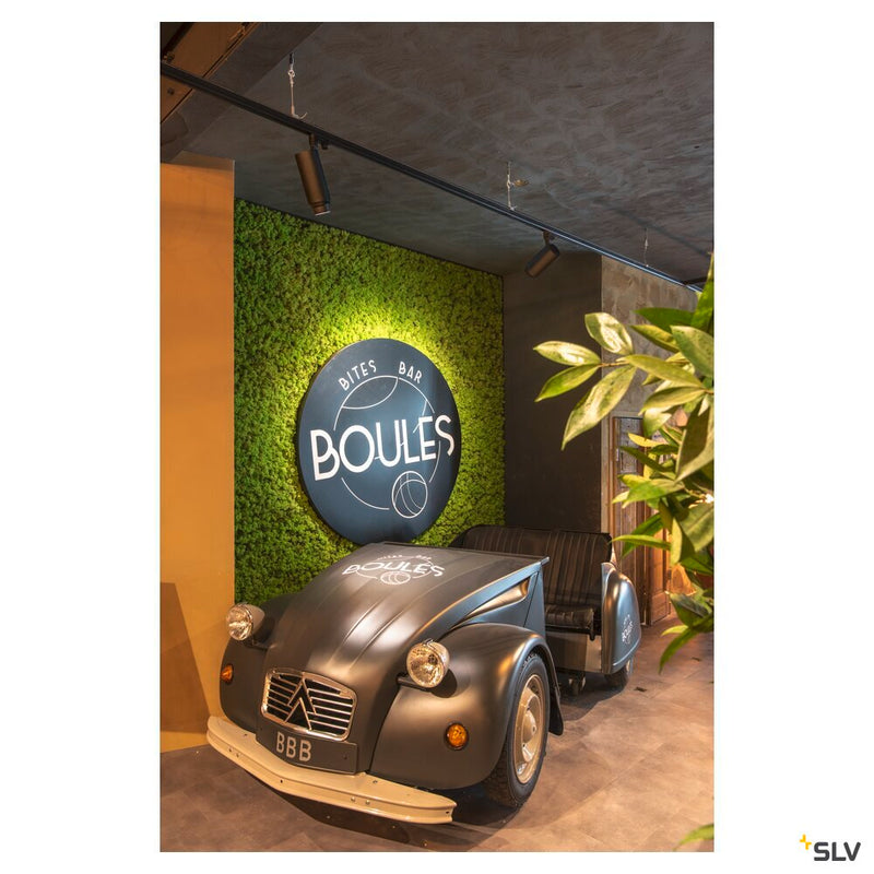 NUMINOS ZOOM M PHASE, black 3-phase spot, 20W 2700K 15-60°