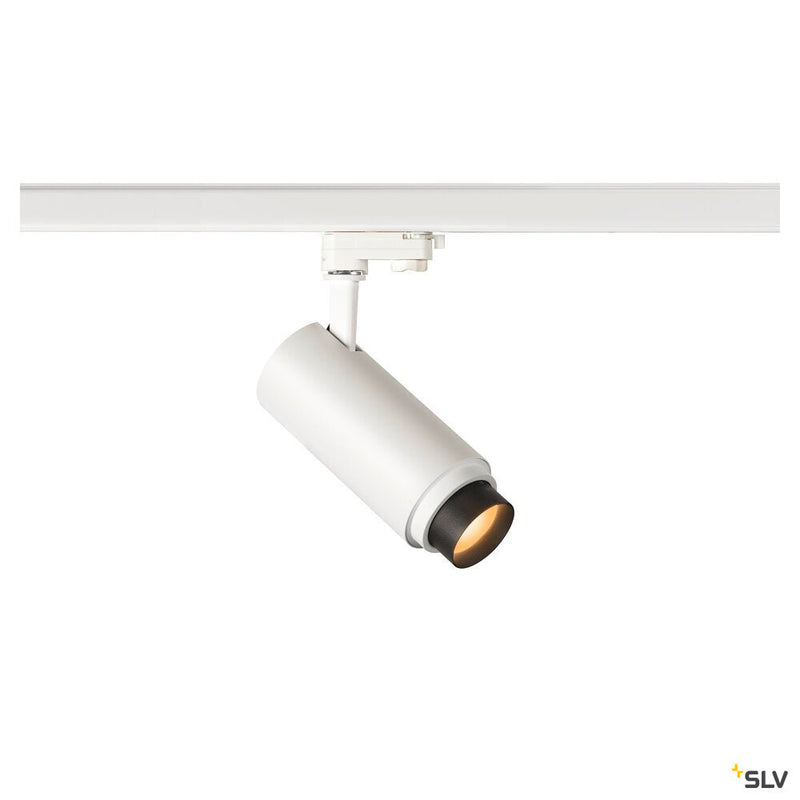 NUMINOS ZOOM M PHASE, white 3-phase spot, 20W 2700K 15-60°