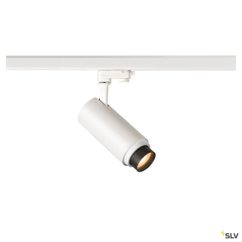 NUMINOS ZOOM M PHASE, white 3-phase spot, 20W 3000K 15-60°