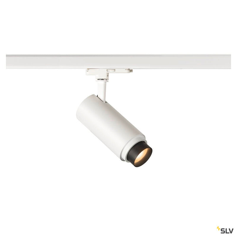 NUMINOS ZOOM M DALI, white 3-phase spot, 20W 3000K 15-60°