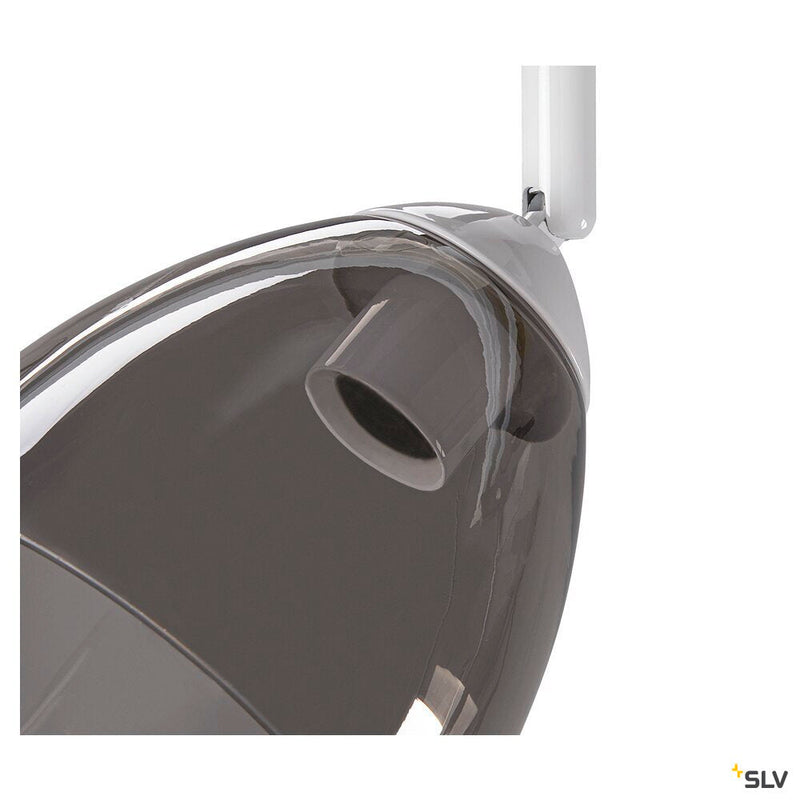 PARA CONE GL GU10, white / transparent 3-phase spot