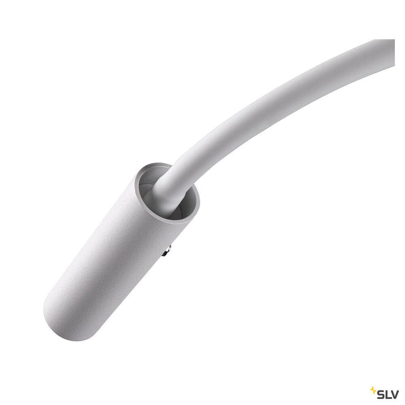 KARPO GOOSE, white wall-mounted light, 5.8W 3000K 40°