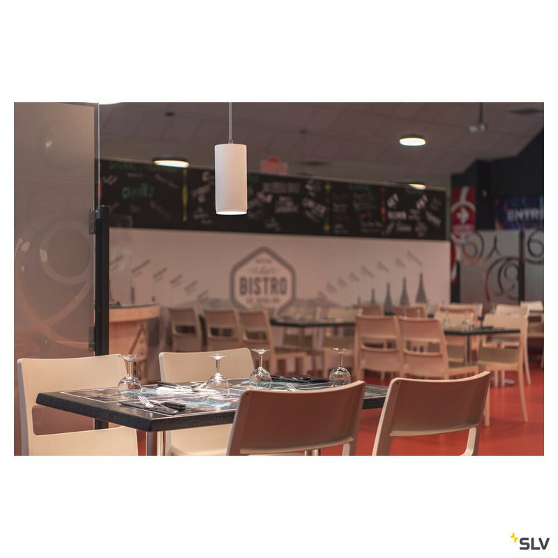 NUMINOS XL PHASE, white / black pendant light, 36W 3000K 24°