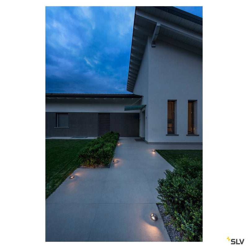 SMALL PLOT Module, stainless steel / frosted LED module, 3W 3000K CRI80 180°