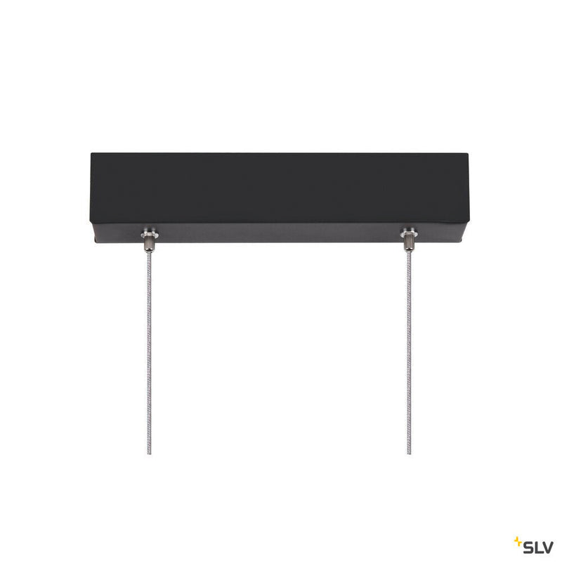ONE LINEAR 140 PHASE up/down, black pendant light, 35W 2700/3000K