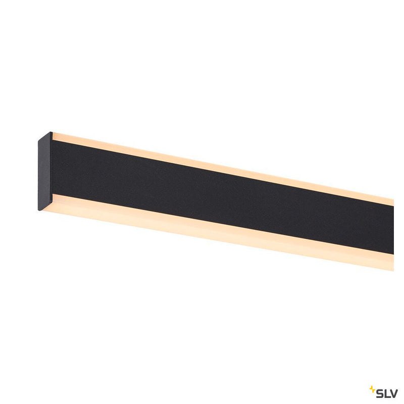 ONE LINEAR 140 PHASE up/down, black pendant light, 35W 2700/3000K