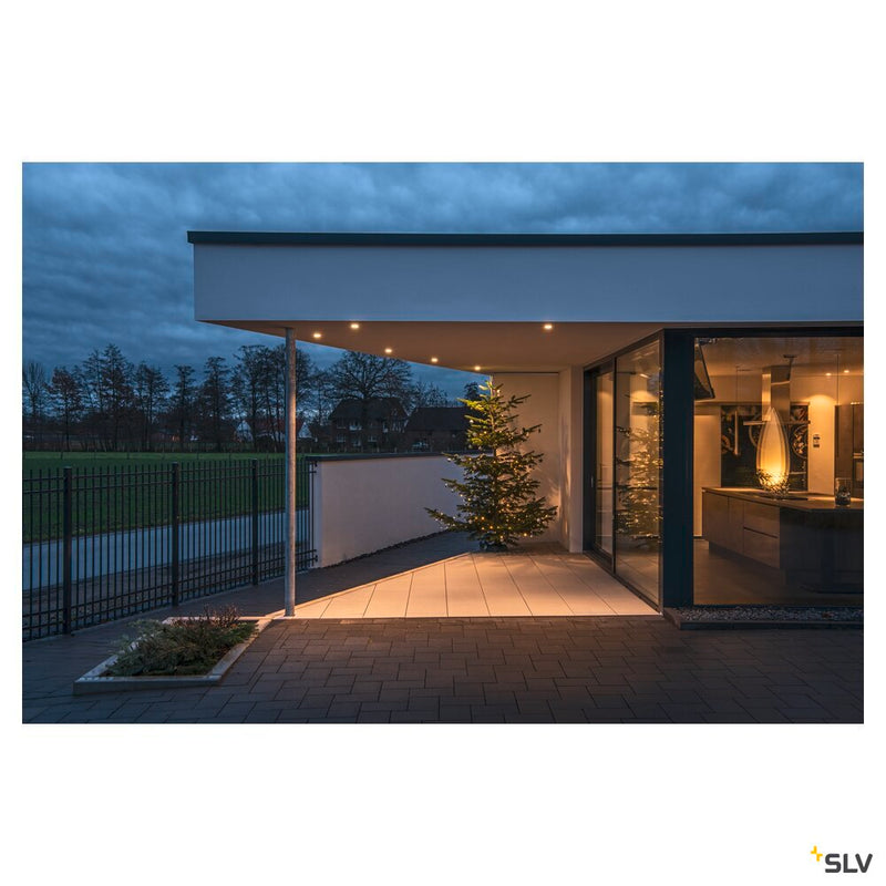 PATTA-I recessed fitting, LED, 3000K, round, matt white, 38°, incl. driver