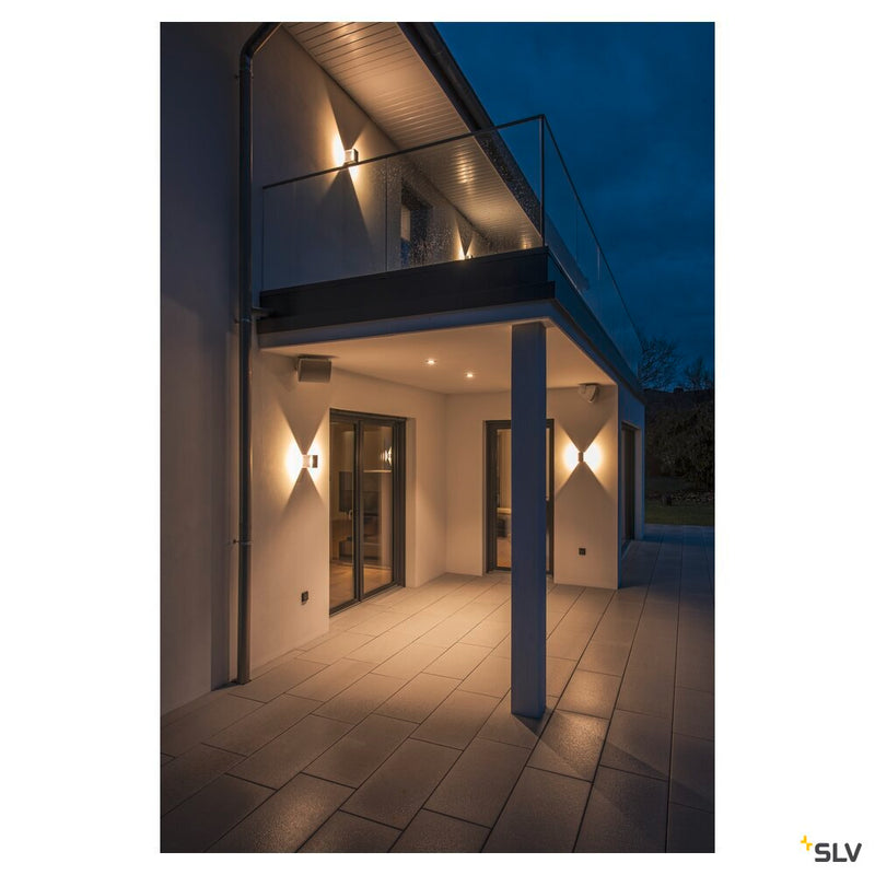 PATTA-I recessed fitting, LED, 3000K, square, matt black, 38°, incl. driver