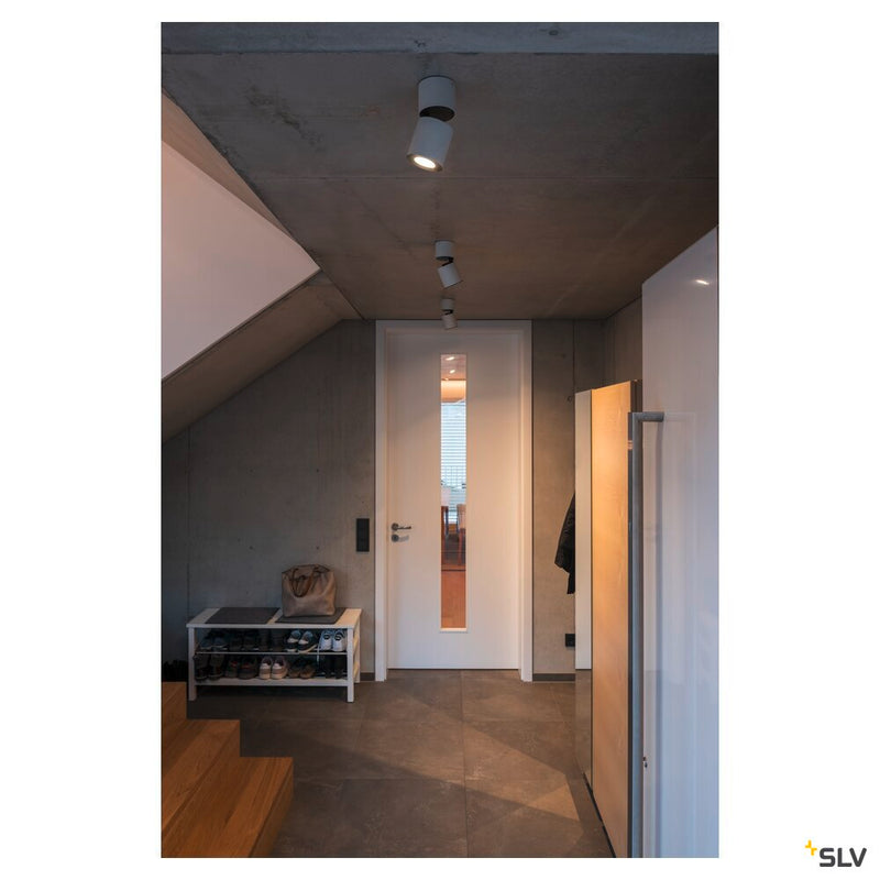 SUPROS 78, ceiling light, LED, 3000K, round, white, 60° lens