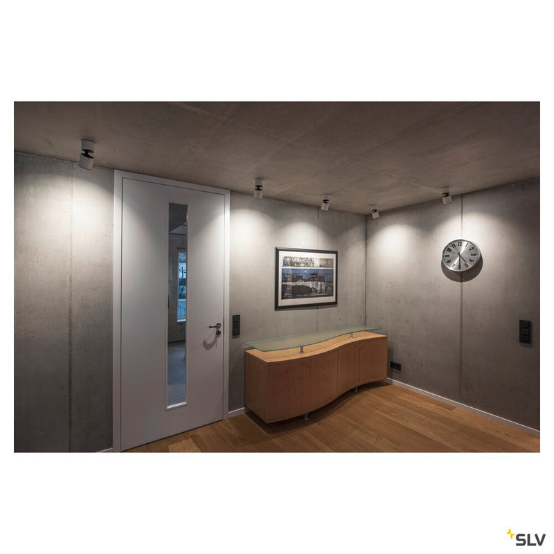 SUPROS 78, ceiling light, LED, 3000K, round, white, 60° lens