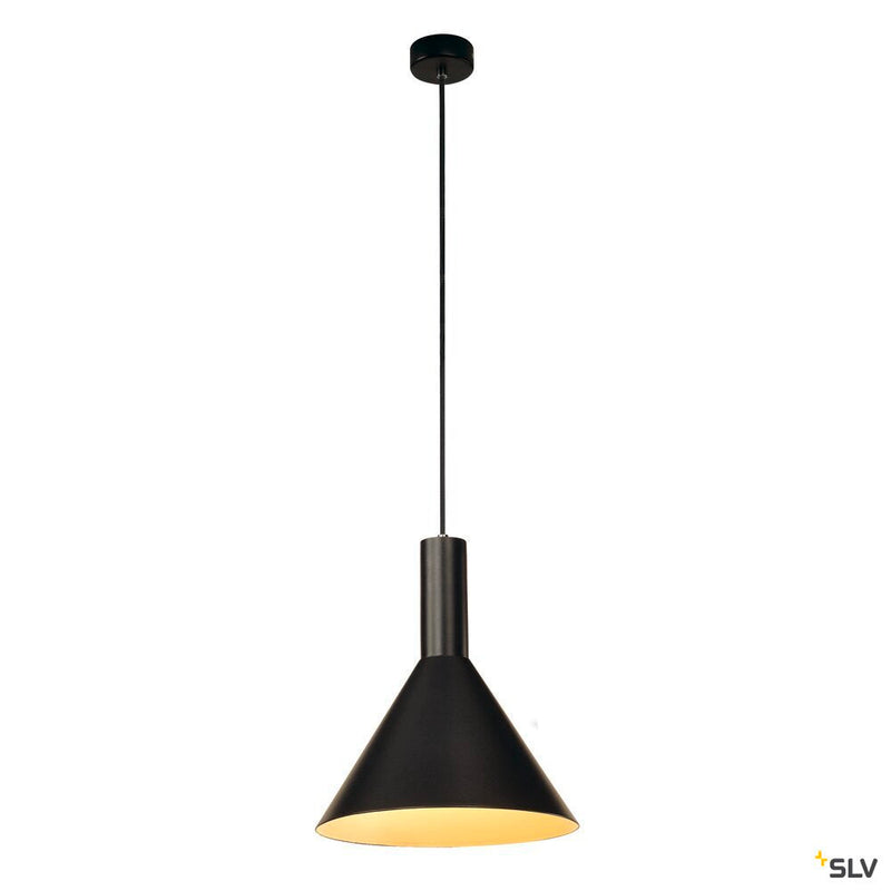 PHELIA, pendant, TC-(D,H,T,Q)SE, black, diameter/H 27.5/32 cm, max. 23W