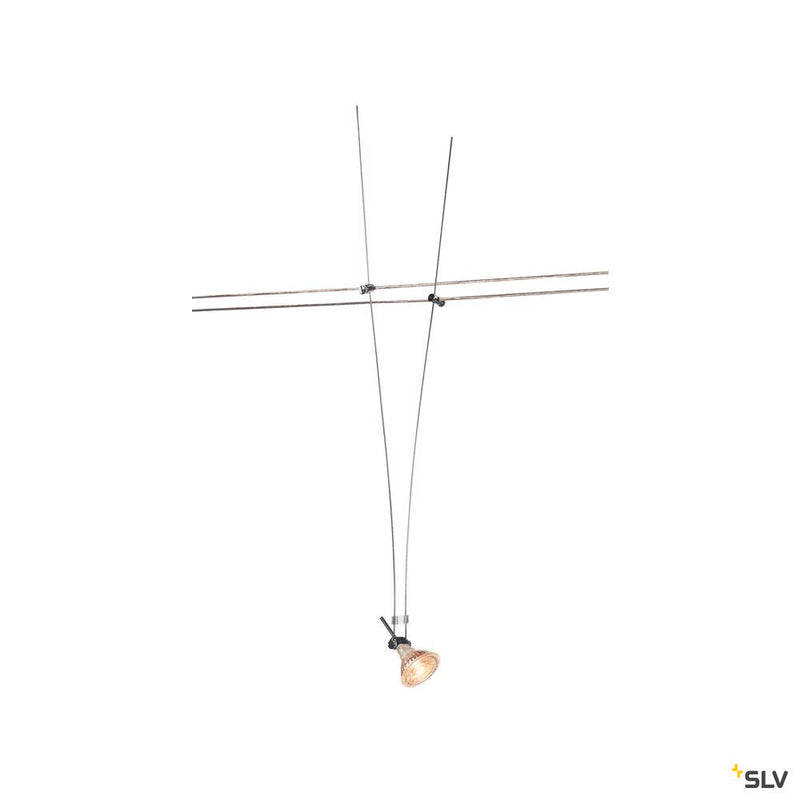 ASMARA, for TENSEO low-voltage cable system, QR-C51, chrome, 1 pc