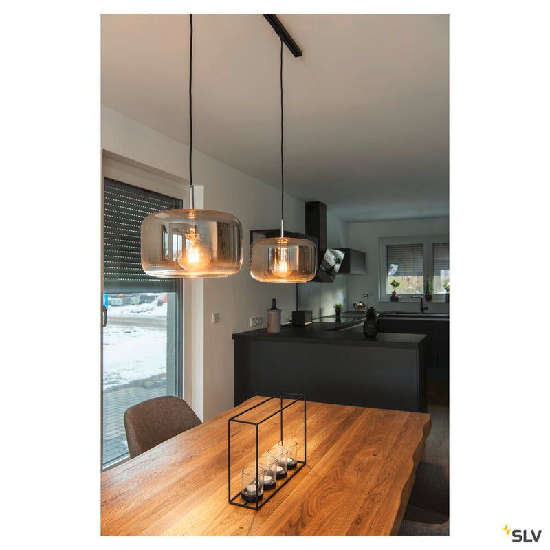 PANTILO 28, Indoor pendant E27 chrome
