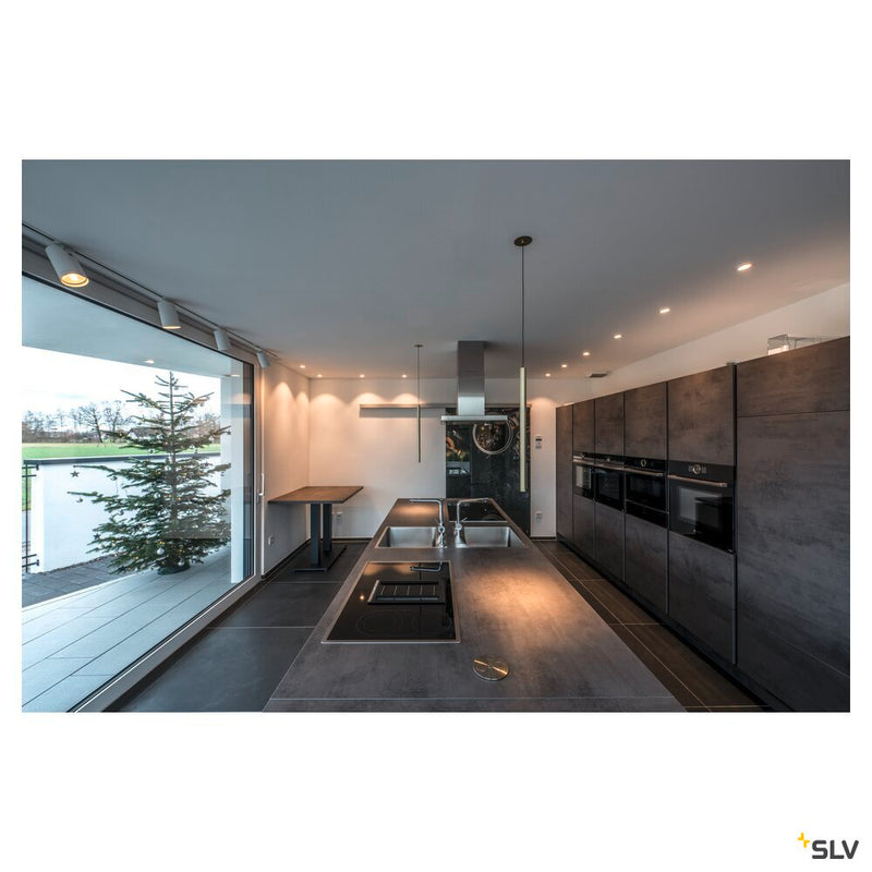 HELIA 30 PD, LED indoor pendant, soft gold, 3000K, recessed version