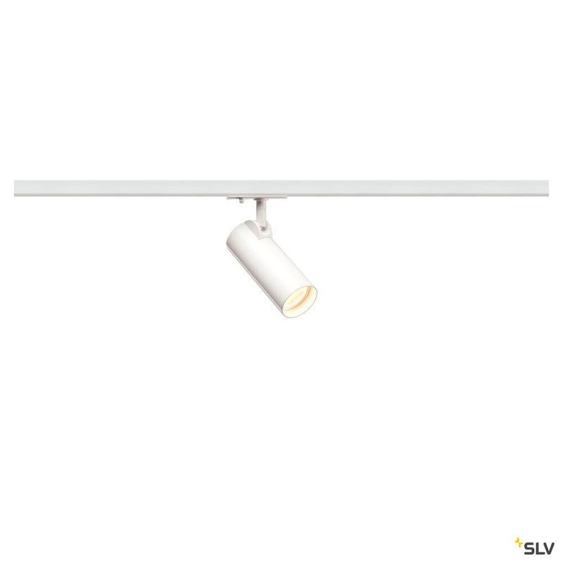 HELIA 50, spot for 1-circuit high-voltage track, LED, 3000K, white, 35°, incl. 1-circuit adapter