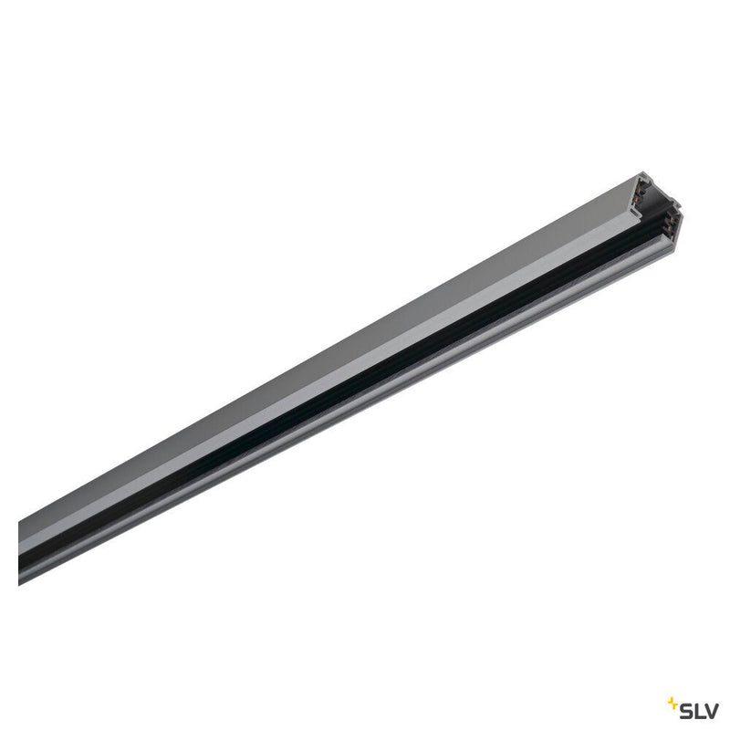Electrical Track EUTRAC 3-PHASE SURFACE-MOUNTED TRACK, high-voltage track, silver-grey ...