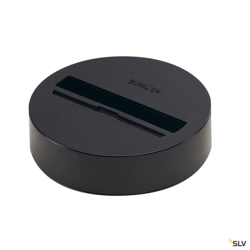 POINT OUTLET for EUTRAC 240V 3-phase surface-mounted track, black