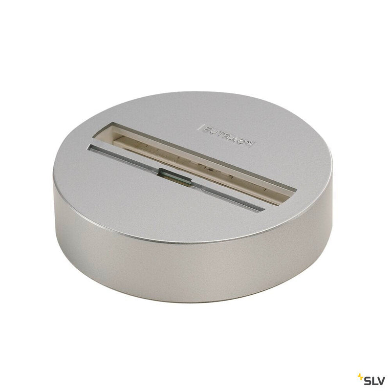 POINT OUTLET for EUTRAC 240V 3-phase surface-mounted track, silver-grey