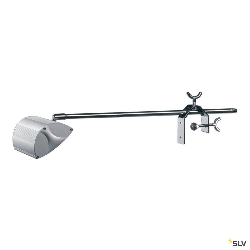 NEPRO DISPLAY, wall light, QT-DE12, silver-grey/chrome, max. 300W