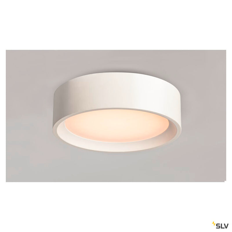 PLASTRA, ceiling light, LED, white, plaster, 3000K