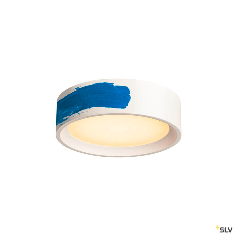PLASTRA, ceiling light, LED, white, plaster, 3000K