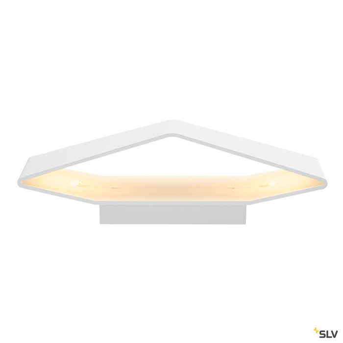 CARISO WL-4, wall light, LED, 2700K, white, 2x9W