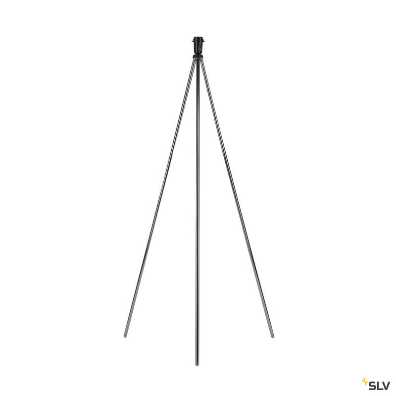 FENDA, floor stand, A60, chrome, without shade, max. 40W