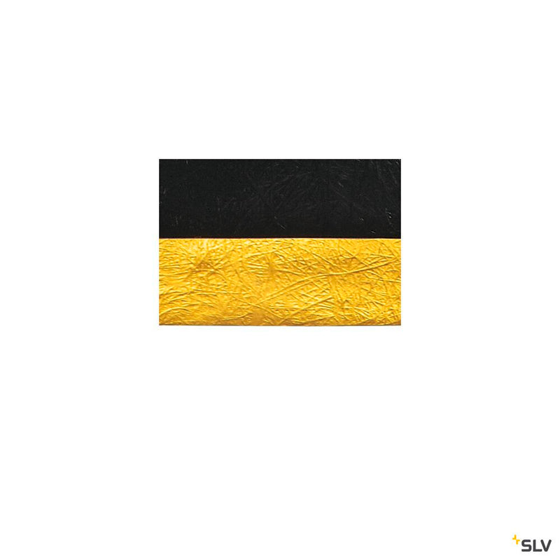 FORCHINI PD-1, pendant, A60, round, matt black/gold, Ø 50 cm, max. 40W