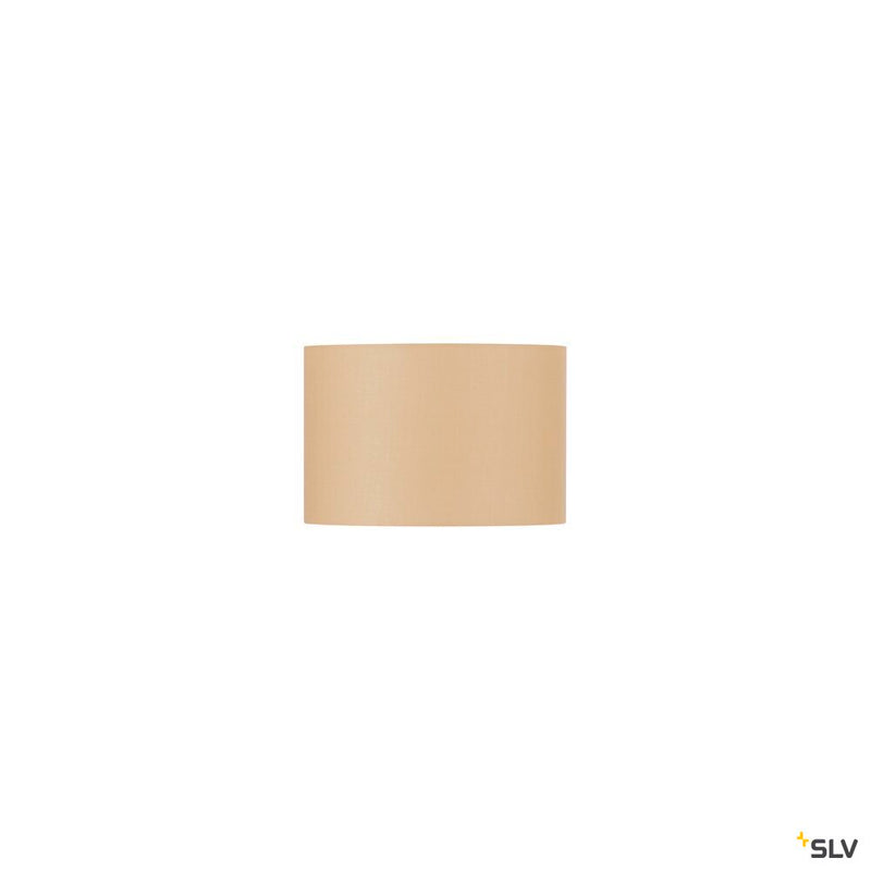 FENDA, lamp shade, round, beige, Ø/H 30/20 cm