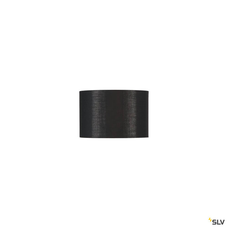 FENDA, lamp shade, round, black/copper, Ø/H 30/20 cm