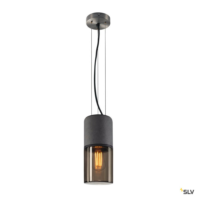 LISENNE, pendant, TC-(D,H,T,Q)SE, stone-grey, max. 23W